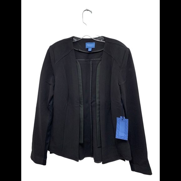NWT Simply Vera- Vera Wang Black Blazer - Picture 2 of 5